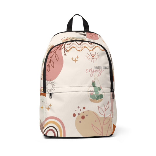Boho Fabric Backpack