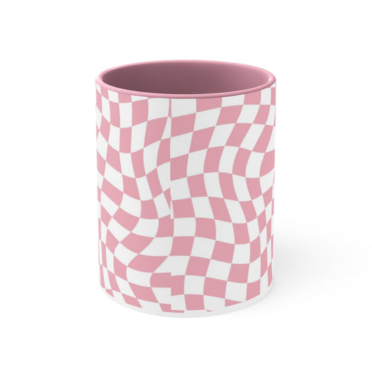 Checkered Coffee Mug, 11oz