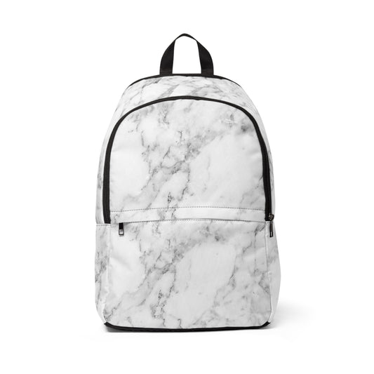 Marble Fabric Backpack